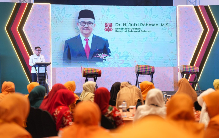 Pemprov Sulsel Dorong Penguatan Organisasi Perempuan Lewat Momentum HUT DWP