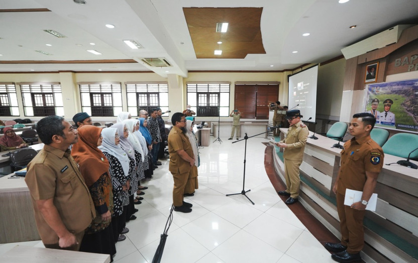 Sekdaprov Sulsel Jufri Rahman Resmi Kukuhkan Pengurus Komisi Irigasi Provinsi Sulsel Periode 2025–2030, Dorong Swasembada Pangan