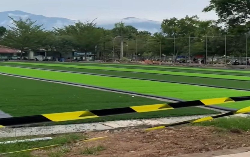 Progres Pembangunan Lapangan Gaspa  Palopo Hampir Rampung, Gubernur Sulsel Harap Jadi Wadah Anti Mager 