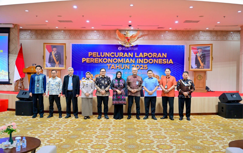 Wagub Sulsel Hadiri Peluncuran LPI 2025, Dorong Ekonomi Daerah Tangguh dan Mandiri