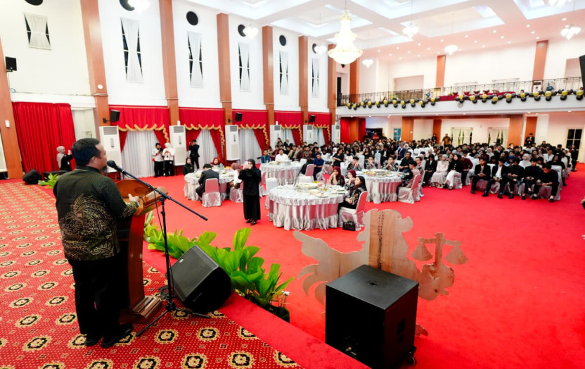 Terima Ratusan Mahasiswa Hukum, Gubernur Sulsel Sambut Baik Ajang ALSA NMCC Piala Mahkamah Agung XXVI
