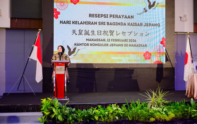 Wagub Sulsel Hadiri Perayaan Hari Kelahiran Sri Baginda Kaisar Jepang di Makassar