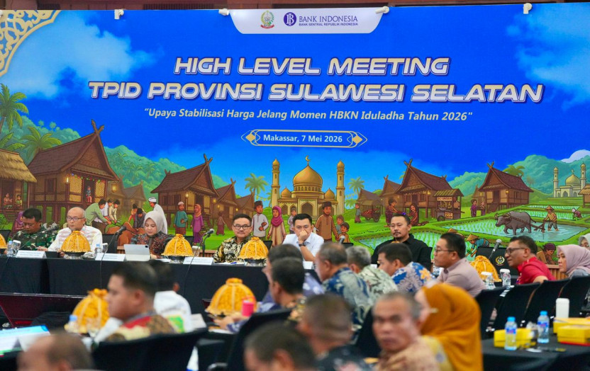 Wagub Sulsel Minta TPID Perkuat Stabilitas Harga dan Pasokan Pangan Jelang Iduladha