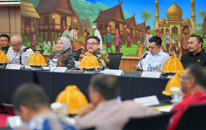 Sekda Jufri Rahman Dampingi Wagub Sulsel Bahas Stabilitas Harga Jelang Idul Adha di HLM TPID